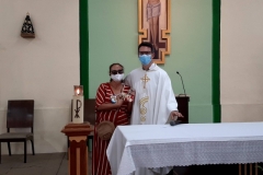 Missa em honra ao Imaculado Coração de Maria
